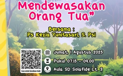 Parents Devotion “Membesarkan Anak Mendewasakan Orang Tua”