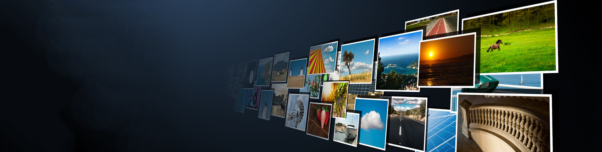 image gallery banner